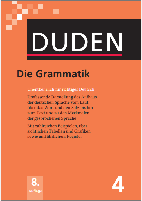 Duden Die Grammatik Unentbehrlich Fur Richtiges Deutsch